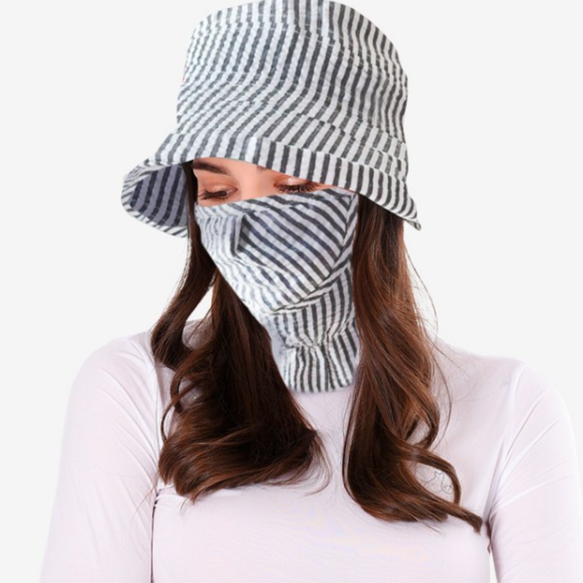 리플지지미 벙거지 모자 마스크 세트 29,000원