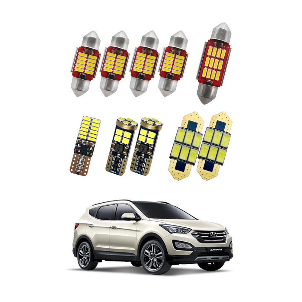 현대 싼타페DM (2012-2015년형) LED실내등 번호판 풀세트 (6종) 29,800원