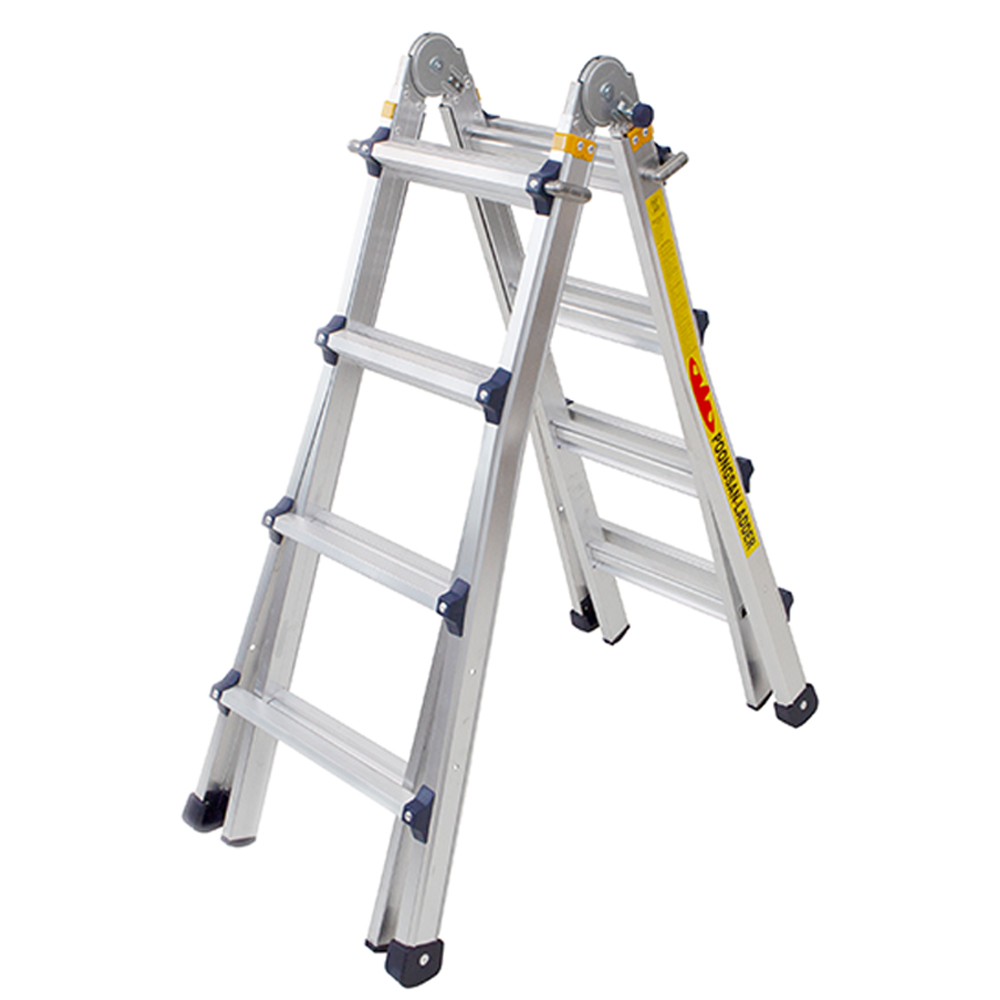 풍산 LS사다리 접이식 이중다목적 안전 사다리 A형 H형 4단 (알루미늄), 1개 96,000원