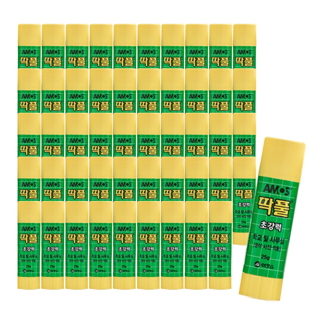 사무용 딱풀 25g 10개입, 5팩, 250g 35,920원