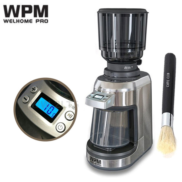 웰홈 WPM ZD-17W 드립전용 프로페셔널 커피그라인더(무게설정,전자저울내장) 206,000원