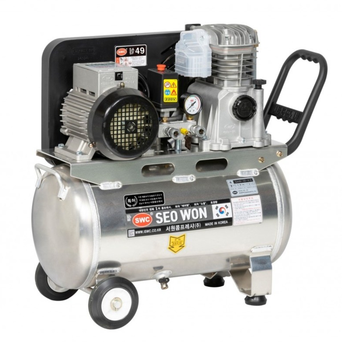 서원 콤프레샤 알루미늄 4.5마력, 1개 765,600원