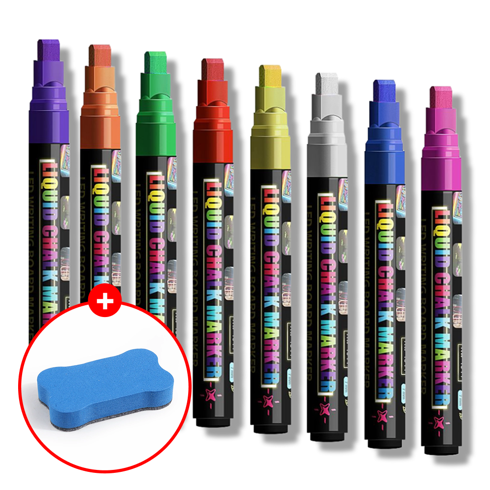 레츠굿 블랙보드 LED 라이팅 형광 마카펜 9,800원