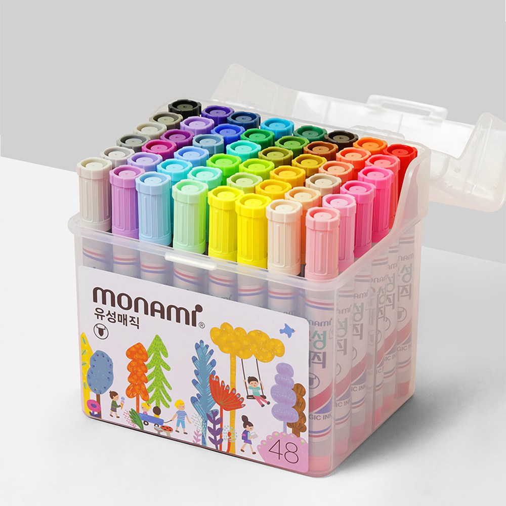 [모나미] 유성매직 48색 둥근닙 1.5mm 27,320원