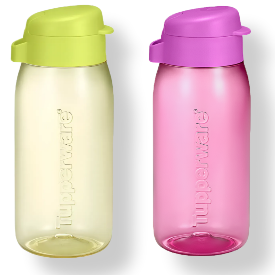 투명하고 단단한 타파웨어 트라이탄 휴대용 물통 텀블러, 2개, 550ml, 연두, 연보라 47,000원