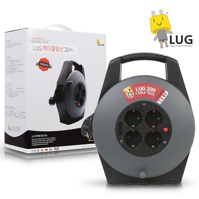 산업전용 블랙 5SQ LUG 코드릴 릴선 캠핑릴선 러그 20M 전선릴 1 83,000원