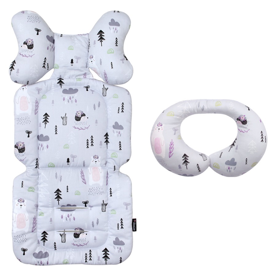 마니또 에브리데이 심플릿 유모차 시트 라이너 + 목쿠션 세트 32,800원