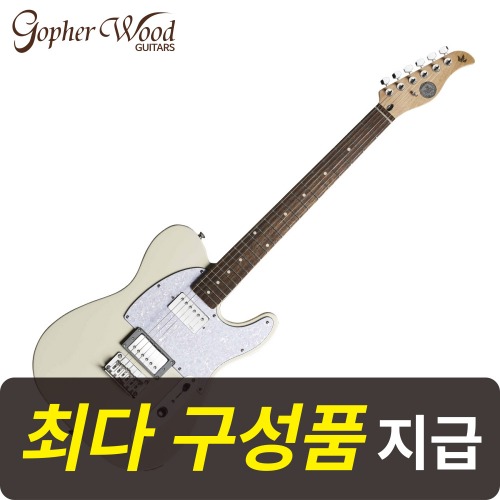[최다구성품지급] 고퍼우드 T-modern V / T모던5/ WHITE510HH / 입문용 일렉 기타, 1개 499,000원