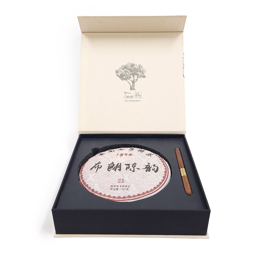 차향운 운남보이차 이무산 병차 대수보이숙차 2019년 포낭진운 선물세트, 1개, 1개입, 357g 68,000원