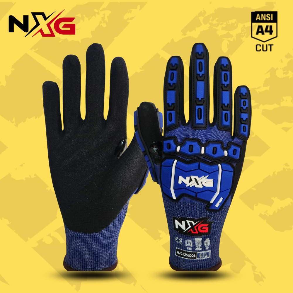 NXG SNH-01안전장갑 협착보호 베임방지 ANSI(A4등급) EN388(D등급), 1개 25,000원