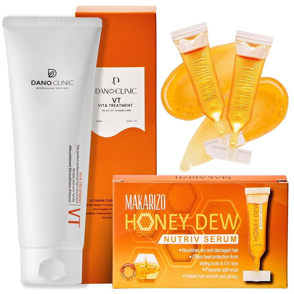 [워시&노워시] VT 비타 트리트먼트 + 허니듀 세럼, 2종 기획세트 20,920원