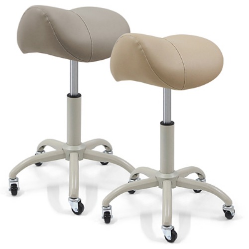 모던한 스툴의자 미용 네일 카운터 보조의자 / 안장형 등받침 일반형 승마형 65,000원