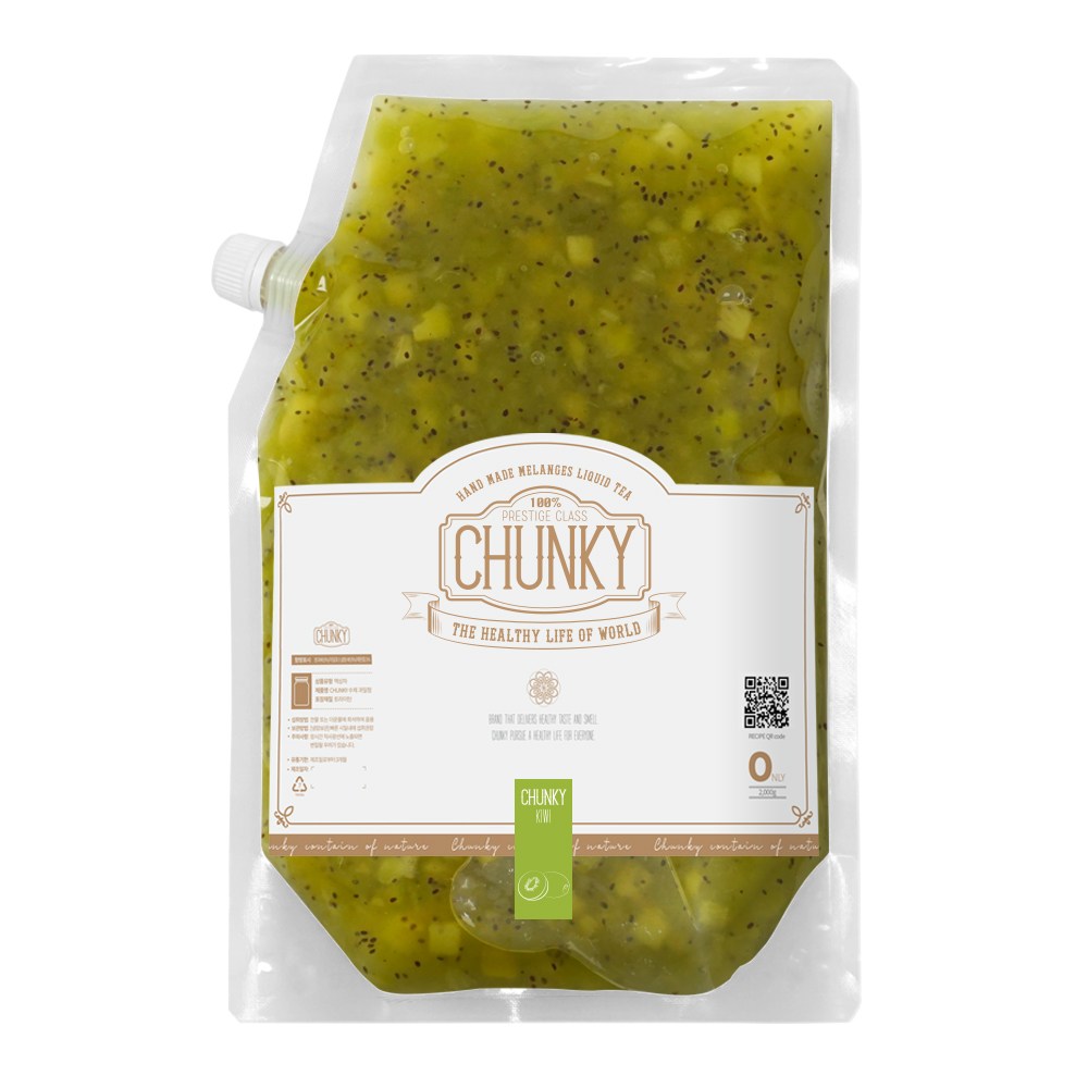청키 대용량 수제 키위청 카페용 키위 에이드 스무디 2kg, 2kg, 1개, 1개입 30,800원
