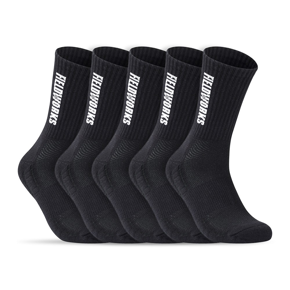 필드웍스 남자 두꺼운 중목 양말 쿠션 장목 5켤레 세트 12,900원