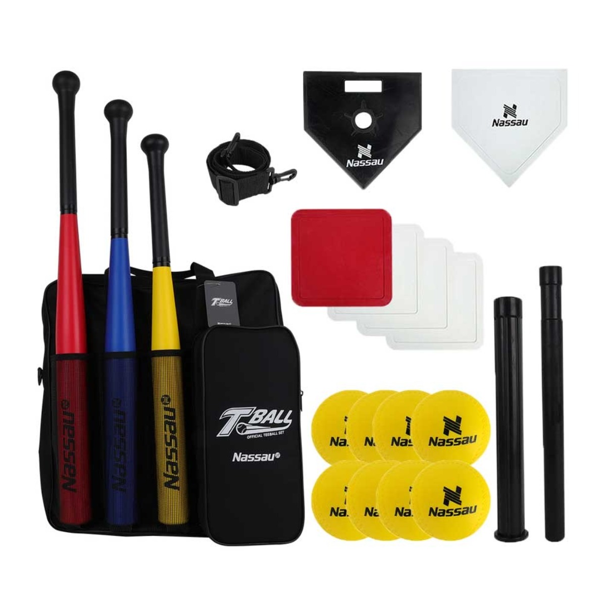 낫소 티볼 세트 학교 야구 배트 티볼공 베이스 NHTB-1FS 220,000원