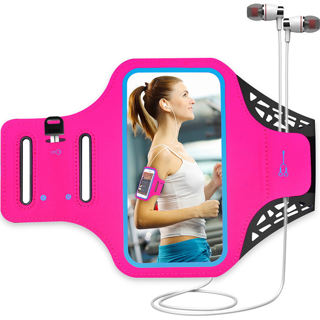 헨센 러닝 아웃도어 스포츠 형광 암밴드 대형 7,900원