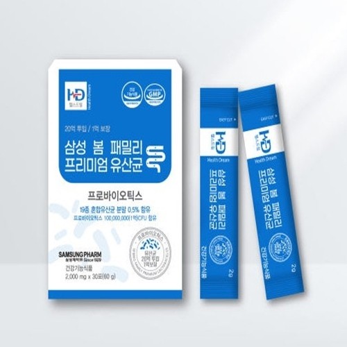 삼성제약 삼성 봄 패밀리 프리미엄 유산균 2000mg x 30포 14,600원