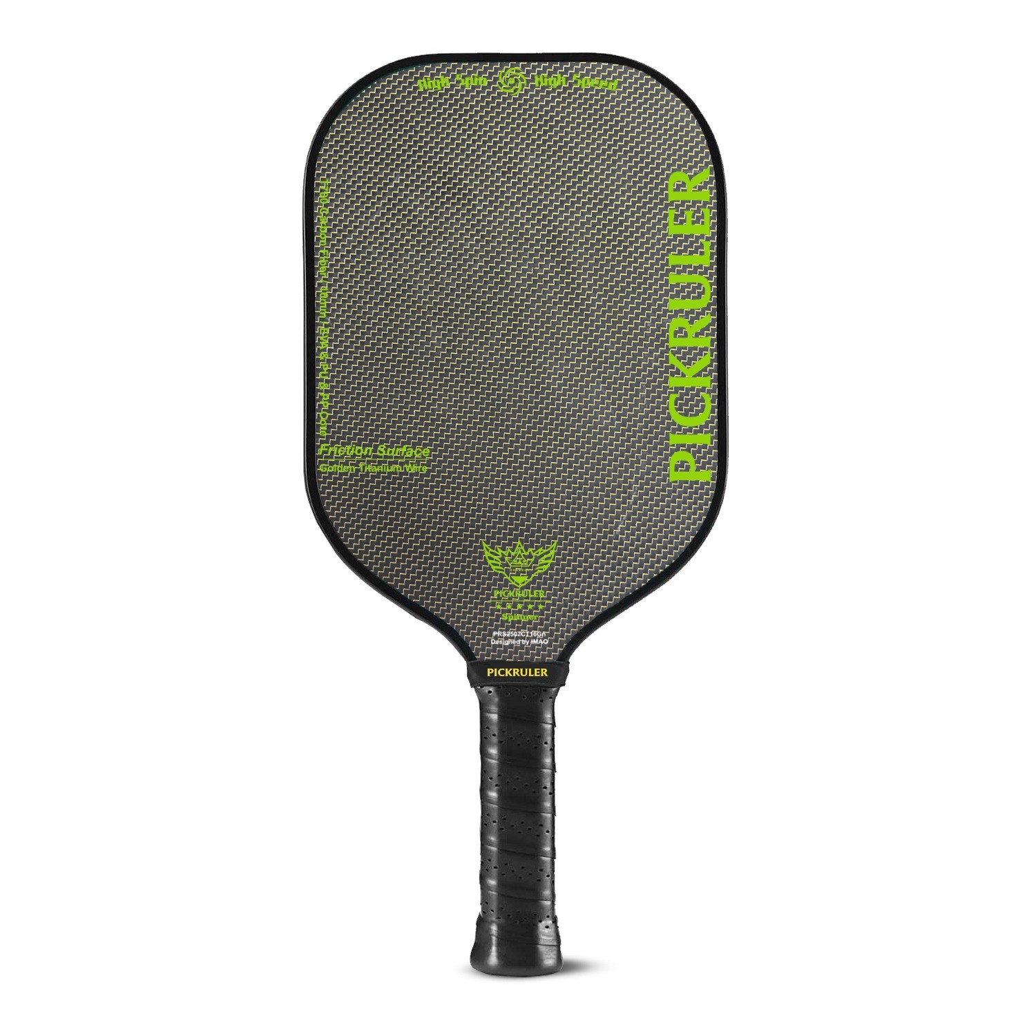 아이마오 피클볼 패들 T700 카본파이버 티타늄와이어 PICKRULER SPINNER 4th CORE 1P 189,000원