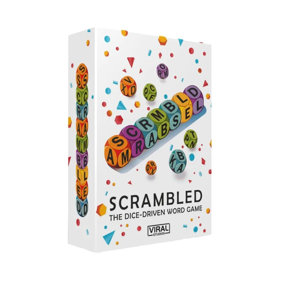 빠른 속도의 혼잡한 주사위 단어 게임 1-5인용 두뇌 운동 파티 알파벳 가족 보드 33,100원