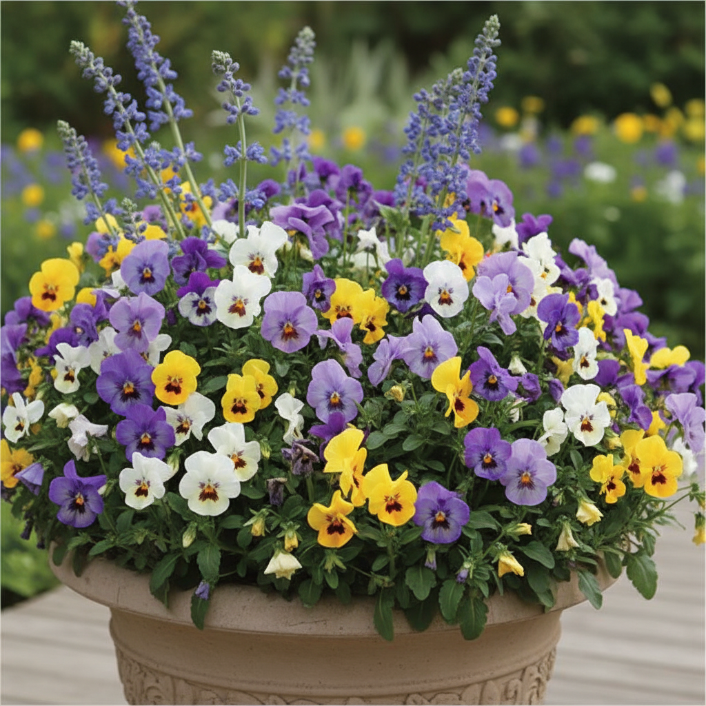 [꽃씨모듬 1126] 화분으로 기르기 좋은 키작은 봄꽃 씨앗 4선 11,400원