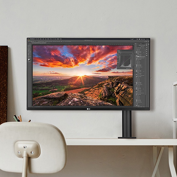 (LG전자) LG IPS 4K 80cm 울트라HD 모니터 32UN880K 617,000원