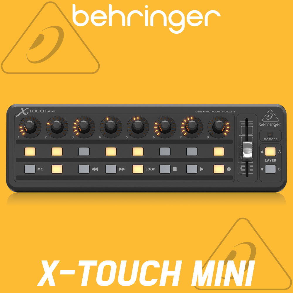 베링거 X TOUCH MINI 미디 컨트롤러 DAW 컨트롤 서피스 공식대리점 115,000원