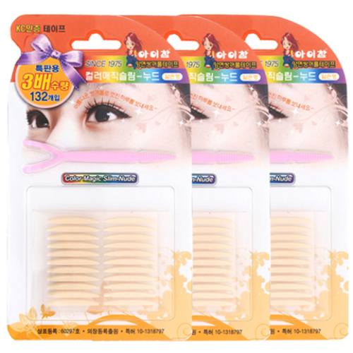 아이참 컬러매직슬림-누드 132 컬러양면쌍꺼풀테이프, 커피색, 3개 9,980원