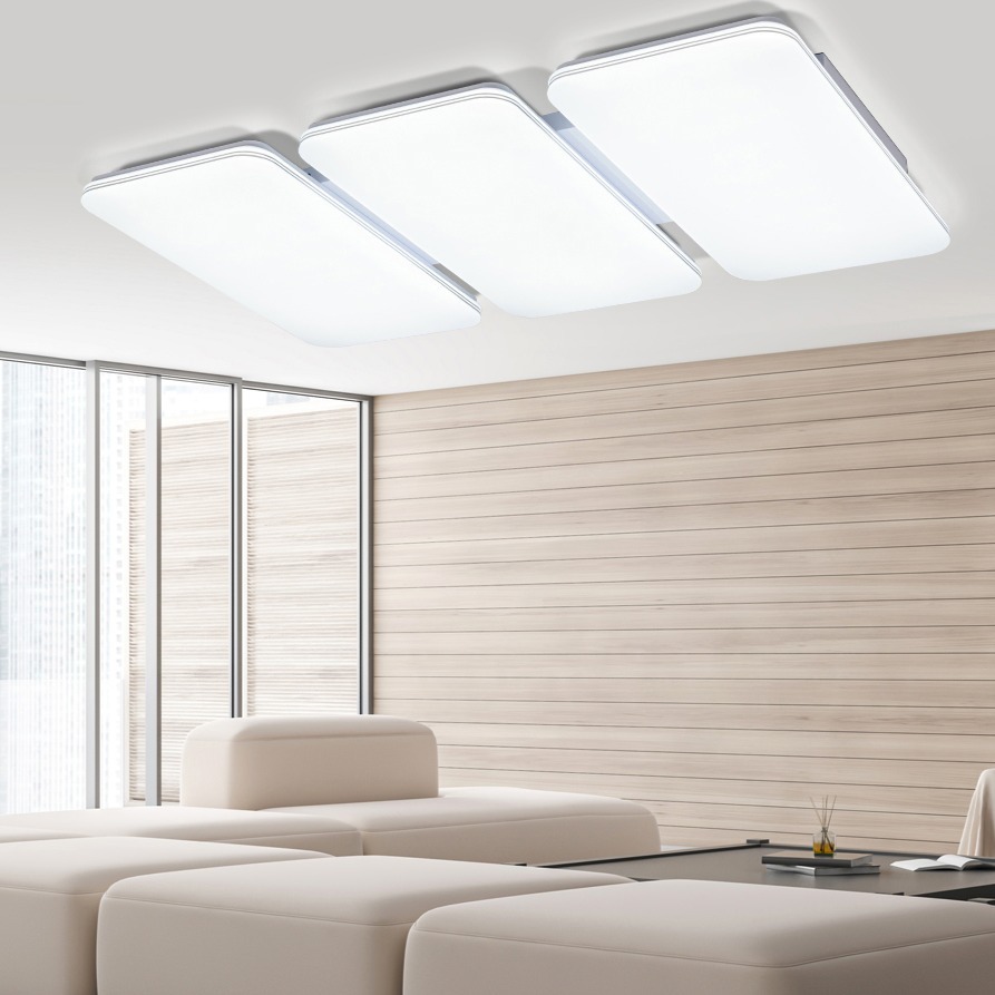 원하 LED 뉴이스트 거실 천장 조명 삼색변환, 리모컨 200W 밝기조절 플리커프리, 화이트 242,640원