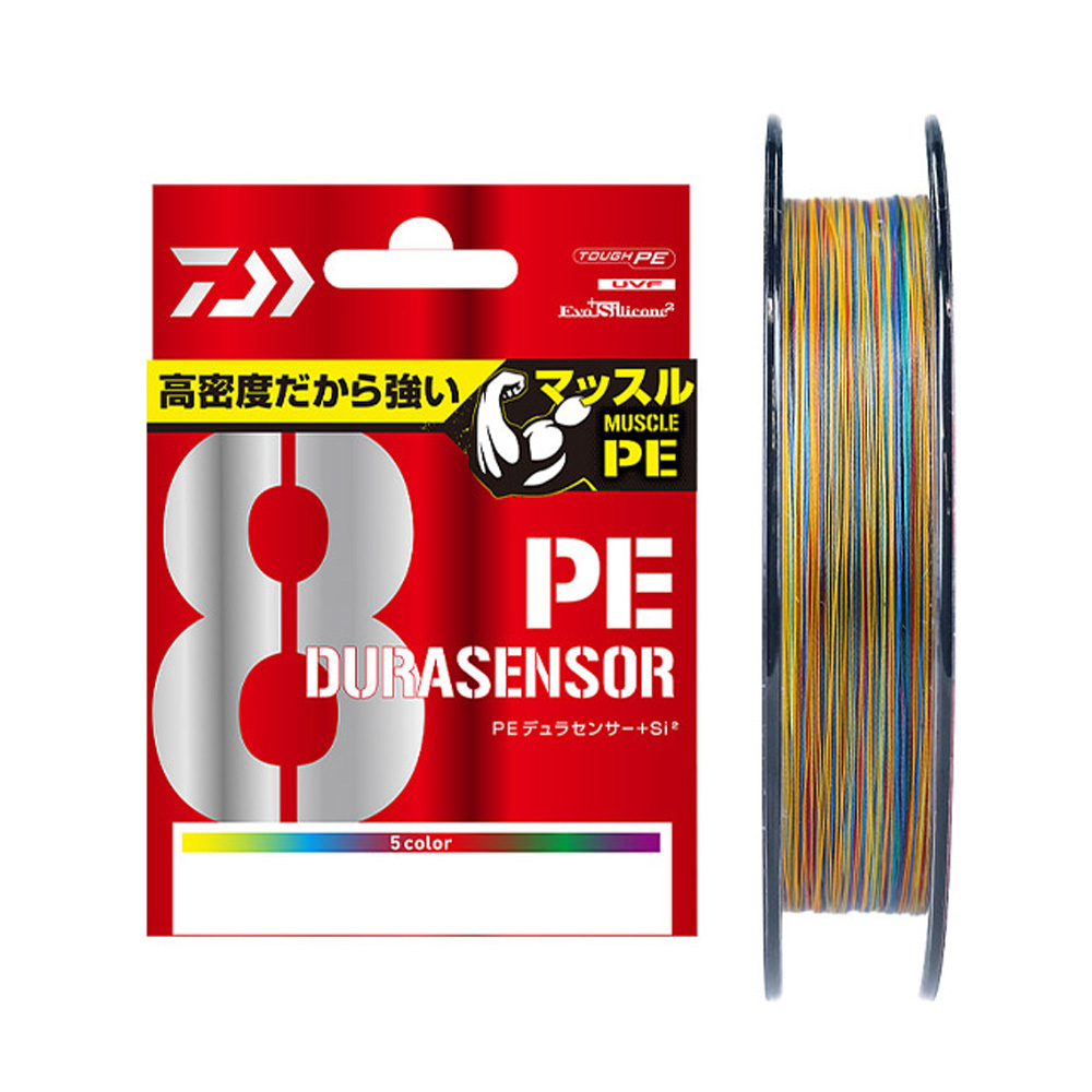 다이와 UVF PE 듀라센서 X8 +SI2 5C 멀티컬러 8합사 150m, 5색 멀티, 1개 23,460원