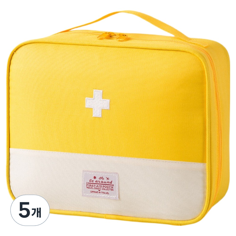 소담몰 응급 여행용 구급 파우치 옐로 XL 26 x 12 x 21 cm 25,400원