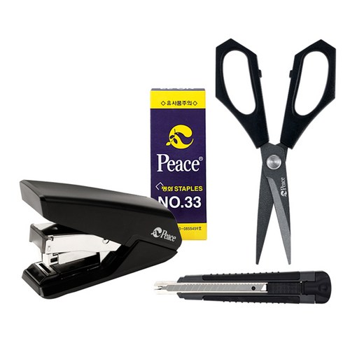 피스코리아 평화 프리미엄 사무용품 풀세트 블랙 에디션 C 168,440원