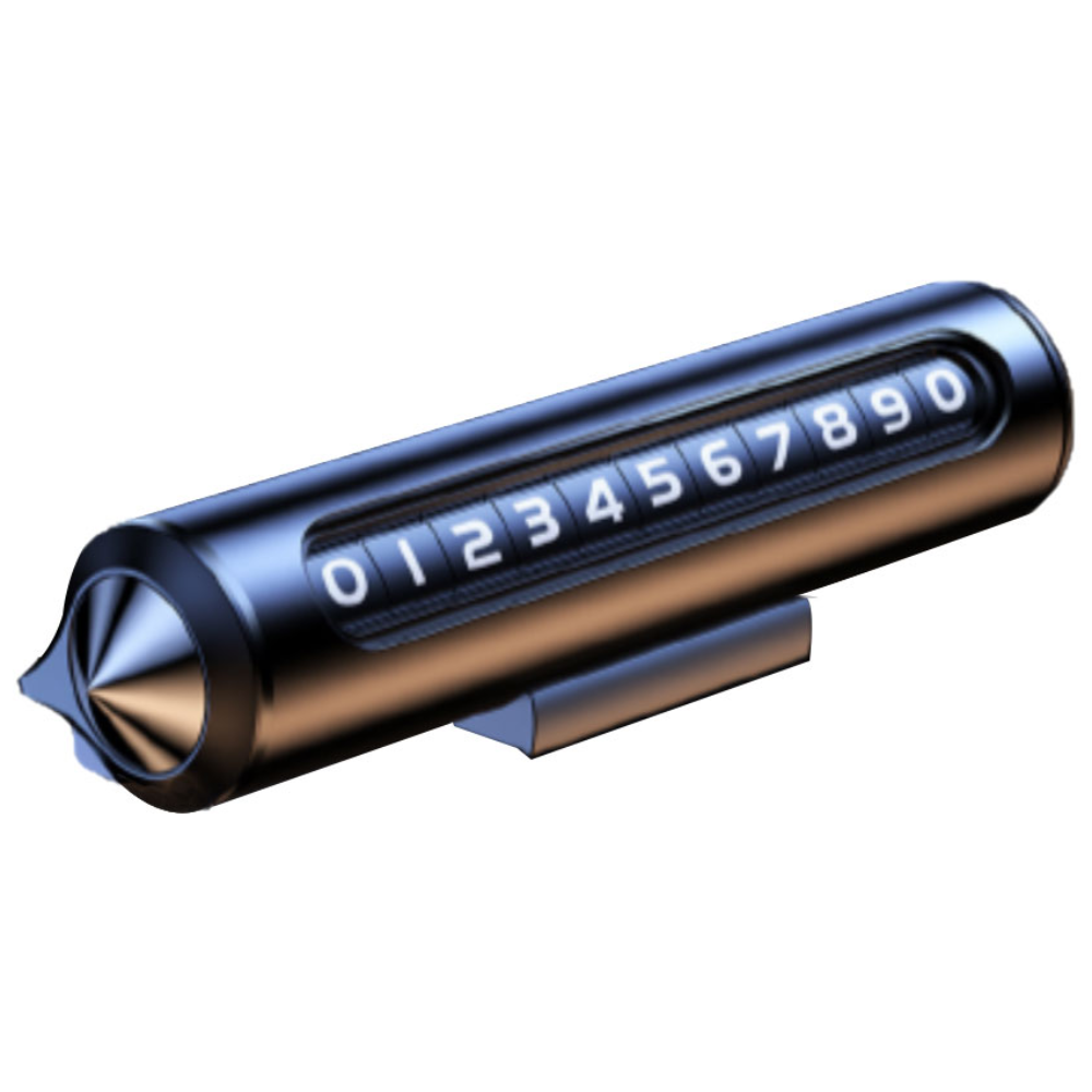 홈밸류언스 대영 다이얼 시크릿 비상망치 메탈 주차번호판, 블랙, 2개 18,800원