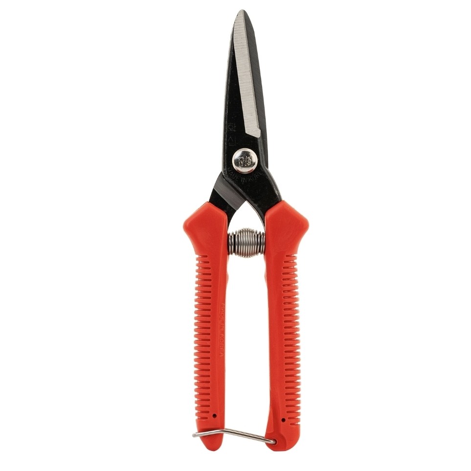 대구 화신 공업 P220-A형 다용도 전지 전정 각종 작업 가위 색상 랜덤 + 가위집, 1개, 현재가 4,500원