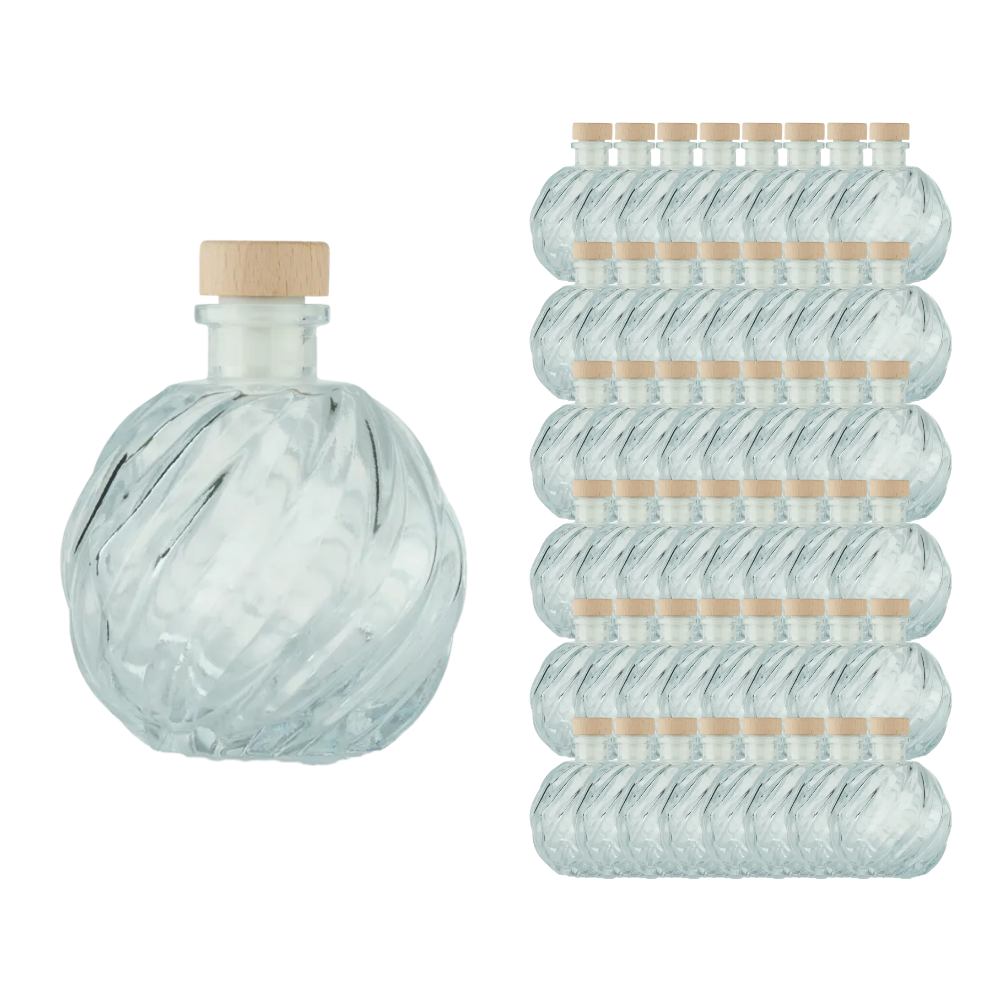 개츠비 둥근 플라스크 바이알 유리병 200ml 48개 1box 120,960원