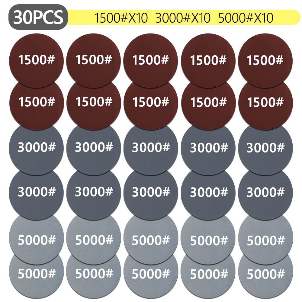 자동차 디 링 디스크 왁싱 스폰지 패드 키트 M10 드릴 어댑터 광택기 라이트 복원용 사포 12,600원