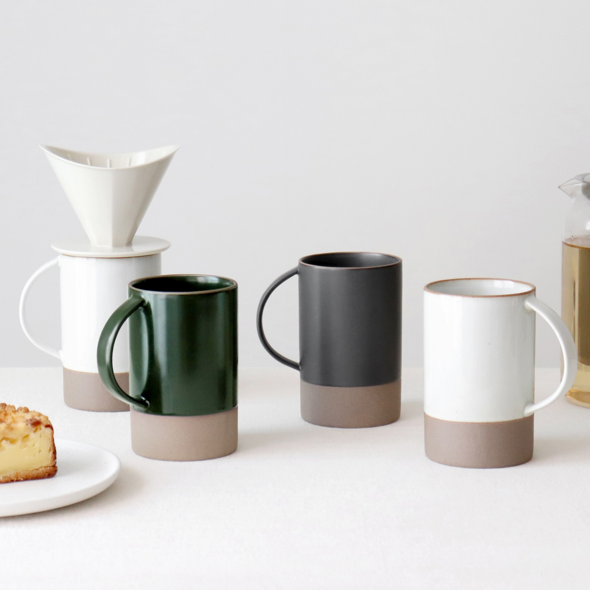 카모메키친 국내생산 카페 오릇 투톤 예쁜 머그컵 롱 460ml 16,900원