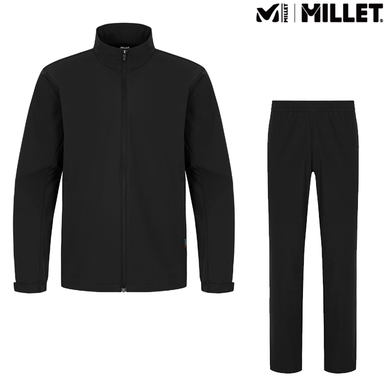 밀레 [ 신상 40%특가 ] 남성 봄가을 트레이닝세트 신축성좋은 우븐소재 베이직셋업_MIUFH403 128,000원