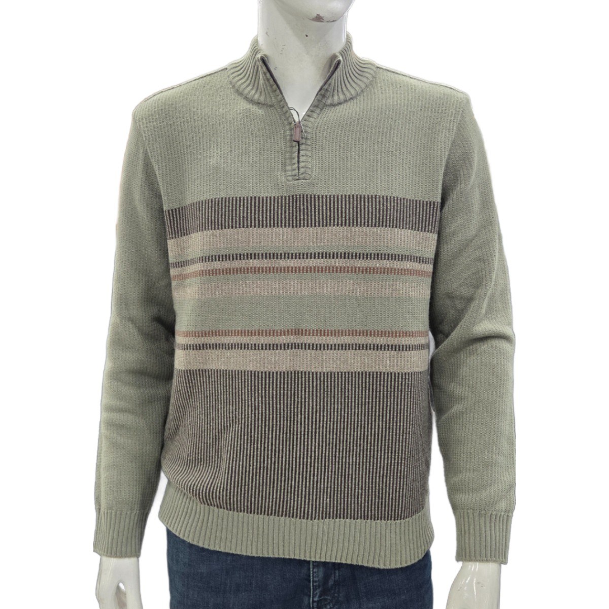 인디안 웰메이드 남성 울혼방 한기장 반집 니트티셔츠 (mit bh4w 9341) 108,000원