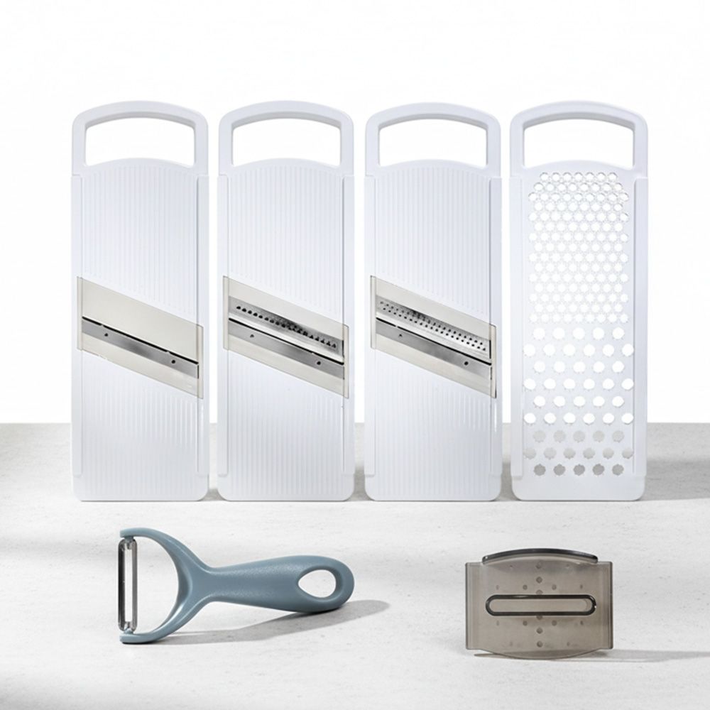 (DAMDA) 만능 채칼 2종 세트+감자칼+조각홀더 포함 야채슬라이스 zac+13667fl 14,420원