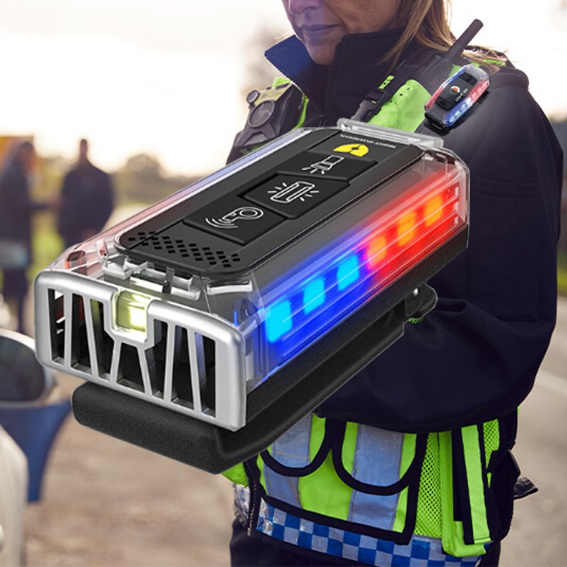 전자경호기 나이트가디언 W 전자호루라기+경광등+손전등+방수 경찰청 납품,경찰관,소방관,교통경찰,모범운전자용 43,550원