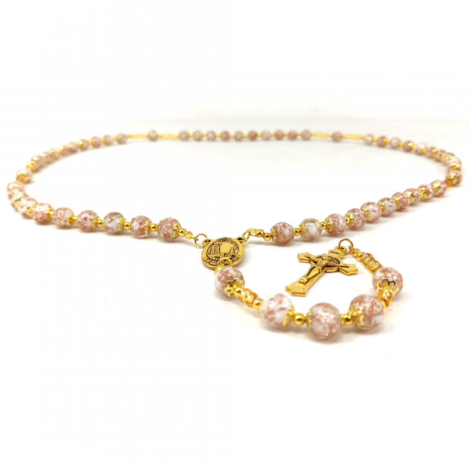 소스피리 베네치아 수제 무라노 유리 59구슬 종교용 묵주 목걸이 핸드메이드 고급 선물용 SOSPIRI VENEZIA 이탈리아 수공예 디자인 우아한 140,000원