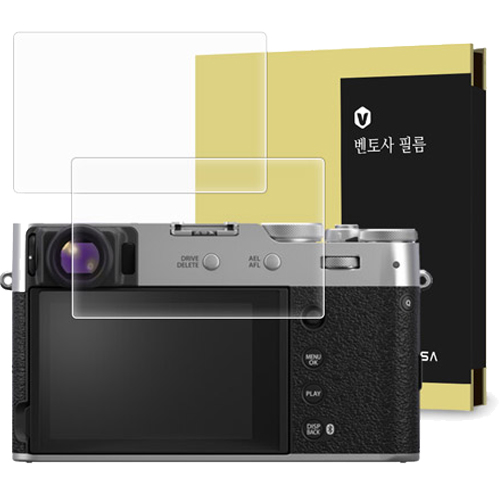 벤토사 후지 카메라 강화유리 액정보호필름 2p 세트, 후지 X-100VI, 1세트, 현재가 10,900원