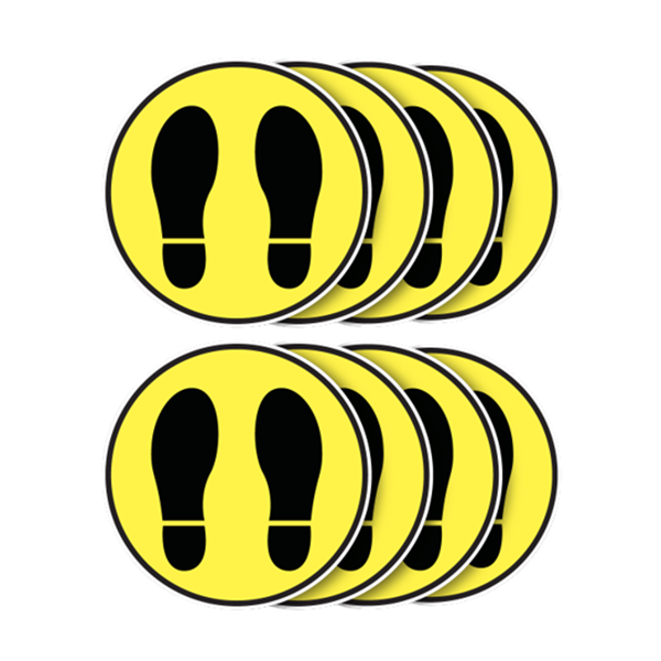 논슬립 두꺼운 실내실외 공용 발바닥 발모양 미끄럼방지 바닥스티커 방수PVC 스티커 8개입 (4개입 2세트) 16,060원