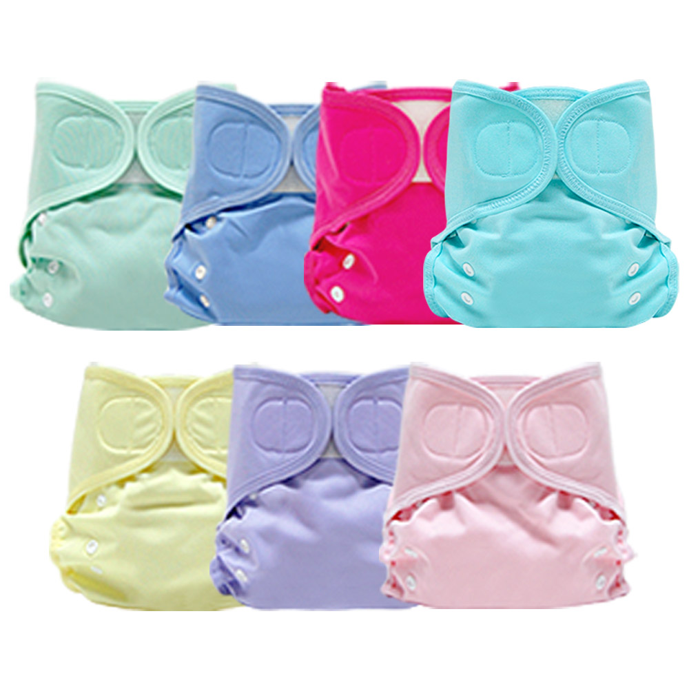 베이비앙 입체형, 똑딱이형, 찍찍이형, 통풍이 잘 되는 무형광 기저귀커버, 15순면  포켓식 찍찍이 커버 소라, 1개 23,900원