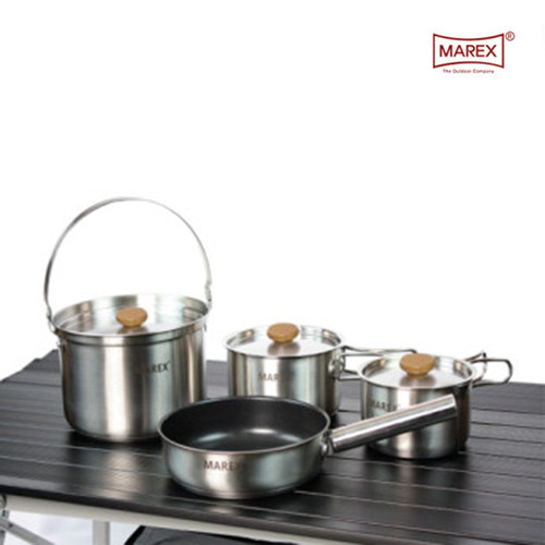 마렉스 스탠다드 7 쿡웨어 스테인레스 코펠세트 109,000원
