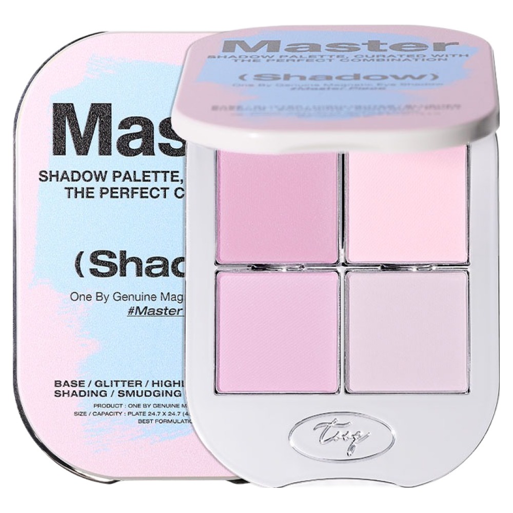 투크 원 바이 제뉴인 마그네틱 아이섀도우 4구 팔레트, A03 코튼 헤이즈, 1개 18,500원