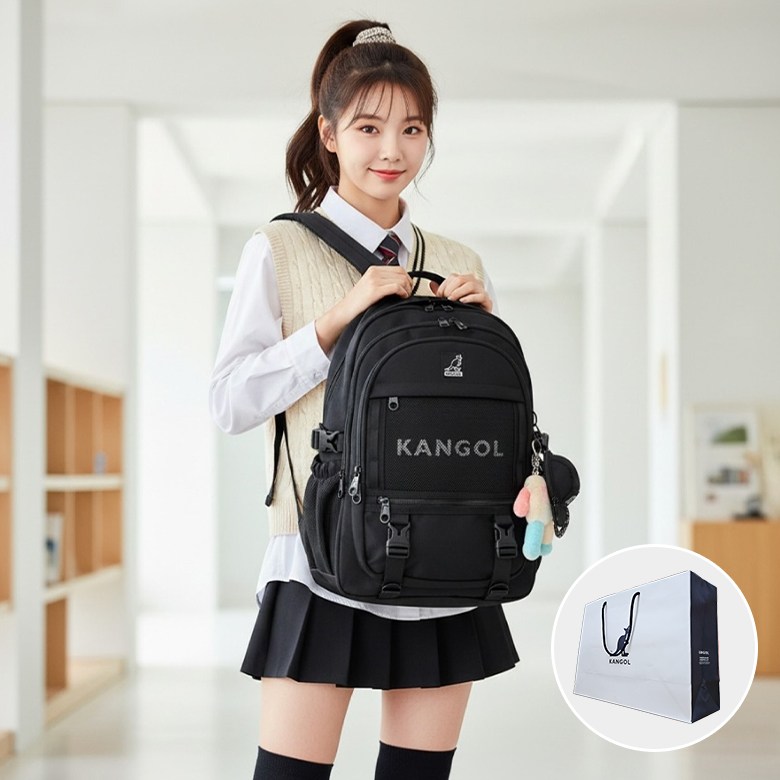 [백화점]캉골 백팩 학생 가방 중학생 고등학생 신학기 책가방+캉골파우치 99,900원