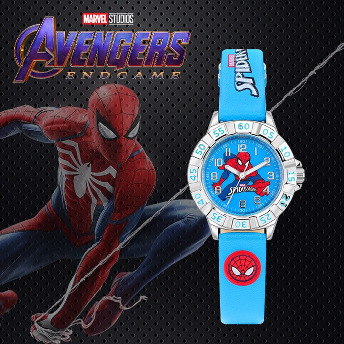 (디즈니) DISNEY [한국본사정품][무상AS]  스파이더맨 마블 어벤져스 남자남성 아동 초등학생  디즈니 손목시계 MA021-SP 38,900원