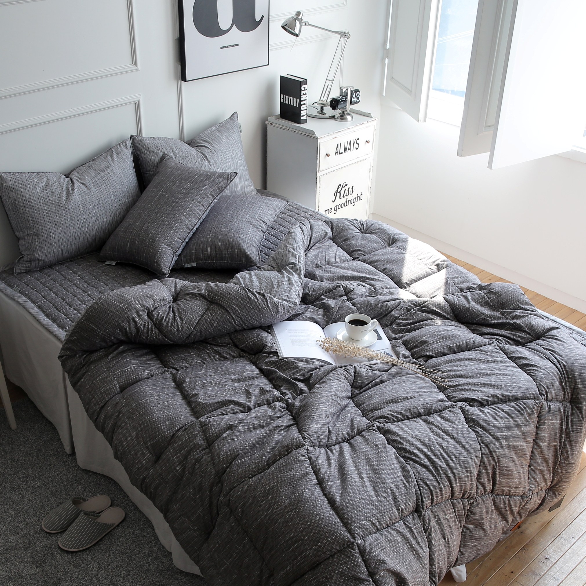 슬리안 먼지없는 부드러운 알러지케어 사계절 차렵이불 57,700원