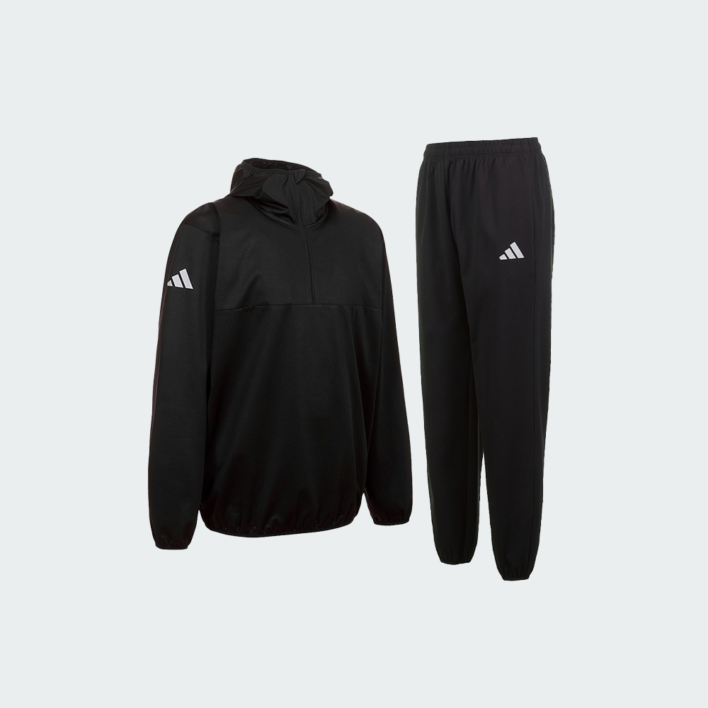 아디다스 컴뱃스포츠 트레이닝 땀복 후디 사우나 수트 세트 ADISS03B 블랙 블랙 코팅 69,000원